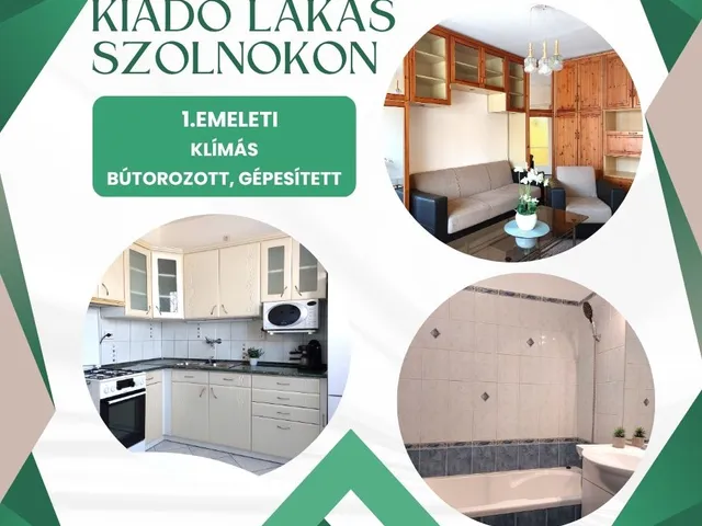 Kiadó lakás Szolnok, Belváros 48 nm