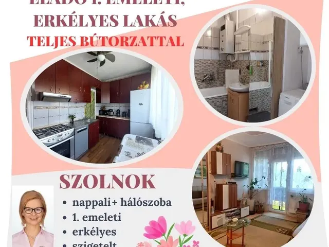 Eladó lakás Szolnok, Belváros 56 nm