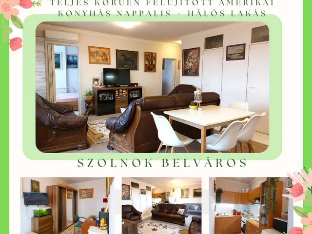 Eladó lakás Szolnok, Belváros 49 nm