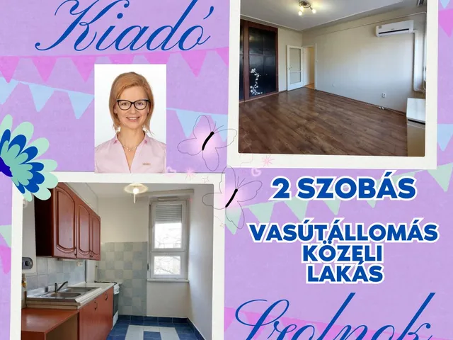 Kiadó lakás Szolnok 48 nm