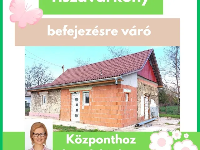 Eladó ház Tiszavárkony 57 nm