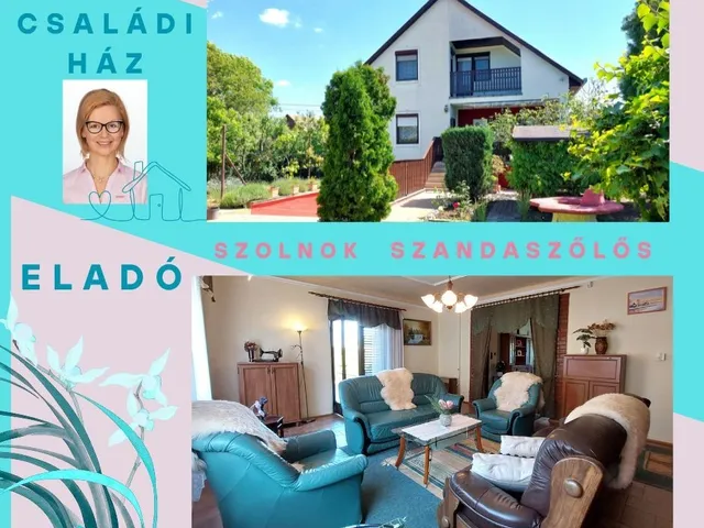 Eladó ház Szolnok, Szandaszőlős 172 nm