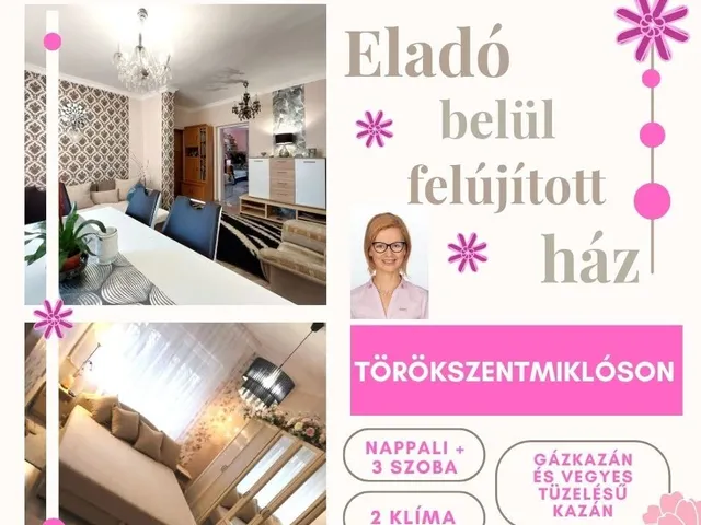 Eladó ház Törökszentmiklós 100 nm