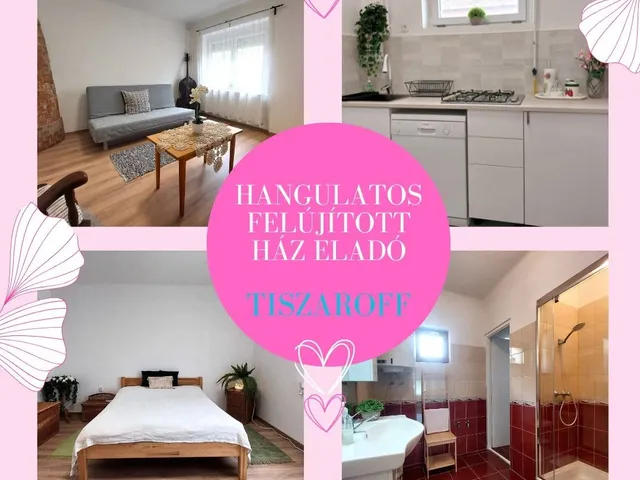Eladó ház Tiszaroff 72 nm