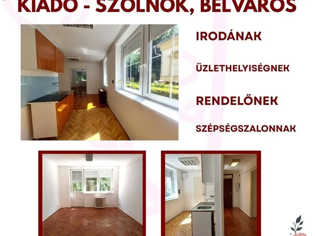 Kiadó kereskedelmi és ipari ingatlan Szolnok, Belváros 56 nm