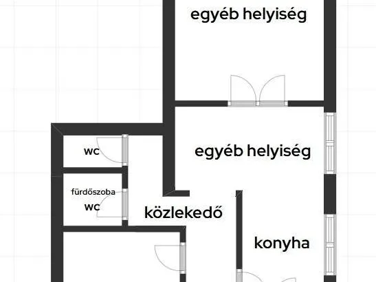 Kiadó kereskedelmi és ipari ingatlan Szolnok, Belváros, Mária út 56 nm