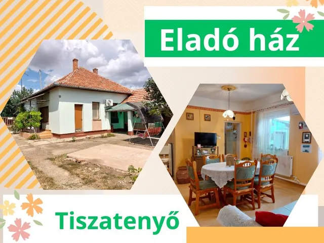 Eladó ház Tiszatenyő 85 nm