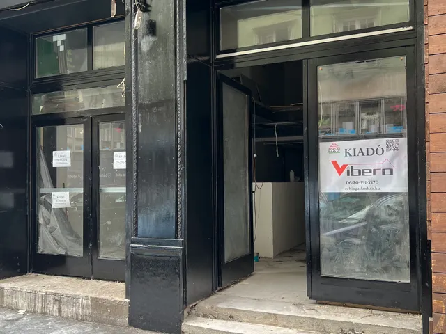 Kiadó kereskedelmi és ipari ingatlan Budapest VII. kerület, Belső-Erzsébetváros 155 nm
