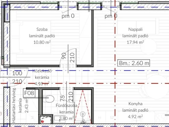 Eladó lakás Debrecen, Nagyerdőalja 44 nm