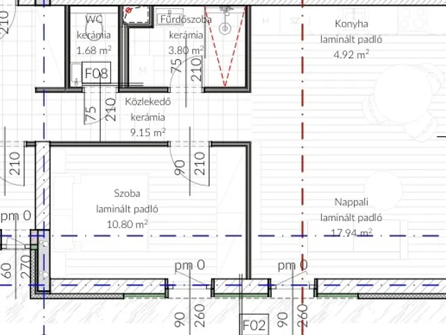 Eladó lakás Debrecen, Nagyerdőalja 54 nm