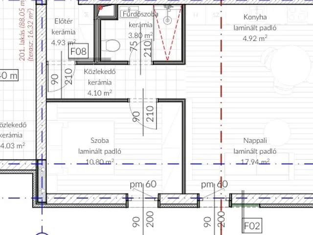 Eladó lakás Debrecen, Nagyerdőalja 44 nm