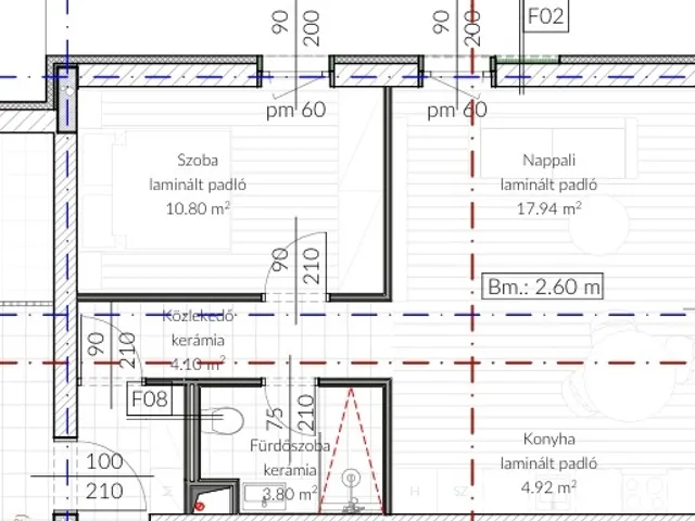 Eladó lakás Debrecen, Nagyerdőalja 44 nm