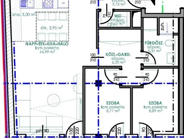 Eladó lakás Debrecen, Belváros 85 nm