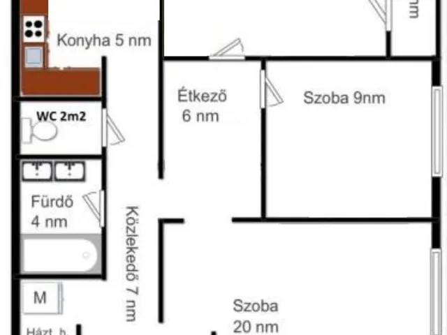 Eladó lakás Debrecen, Fényesudvar 71 nm