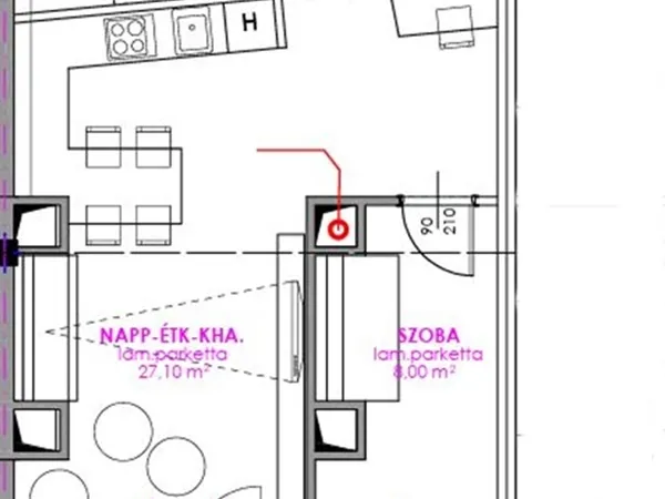 Eladó lakás Debrecen, Belváros 43 nm