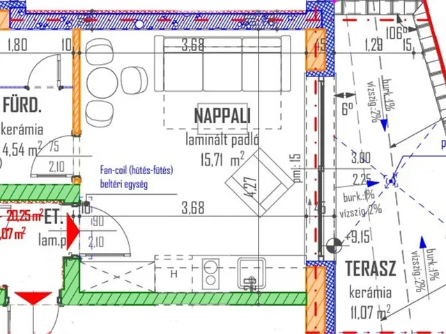 Eladó lakás Debrecen, Belváros 20 nm