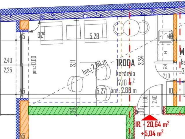 Eladó kereskedelmi és ipari ingatlan Debrecen, Belváros 21 nm
