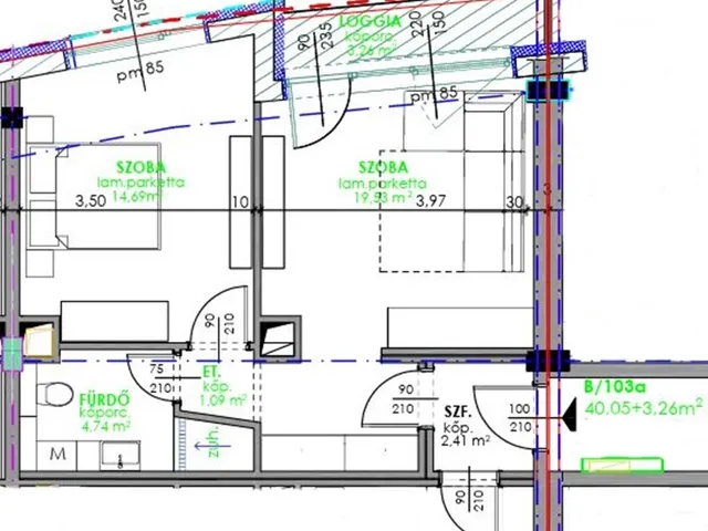 Eladó lakás Debrecen, Belváros 40 nm