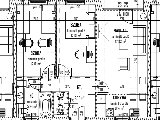 Kiadó lakás Debrecen, Vargakert 66 nm