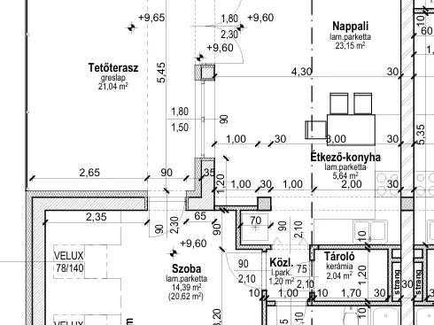 Eladó lakás Téglás 56 nm