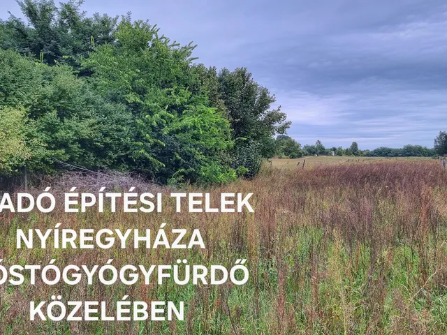 Eladó telek Nyíregyháza, Sóstógyógyfürdő 1986 nm