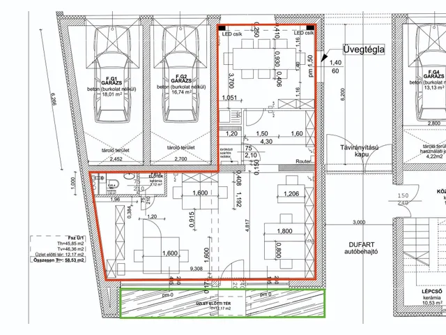 Eladó kereskedelmi és ipari ingatlan Nyíregyháza, Belváros 72 nm