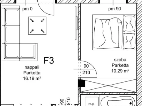 Eladó lakás Hegyeshalom 37 nm