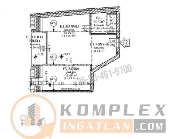 Eladó lakás Jánossomorja, Mosonszentjános 42 nm