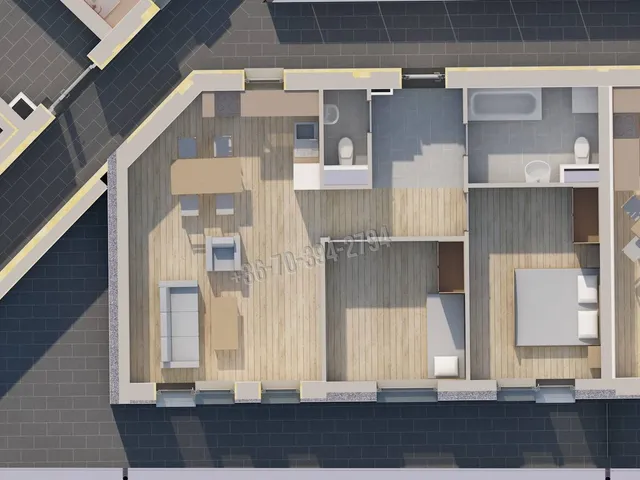 Eladó lakás Oroszlány 67 nm