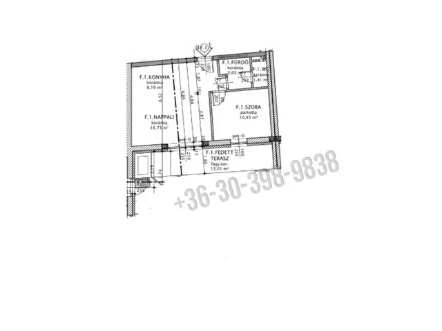 Eladó lakás Jánossomorja 39 nm