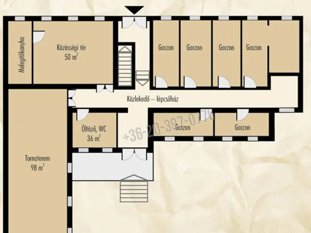 Kiadó kereskedelmi és ipari ingatlan Győr, Sziget 730 nm