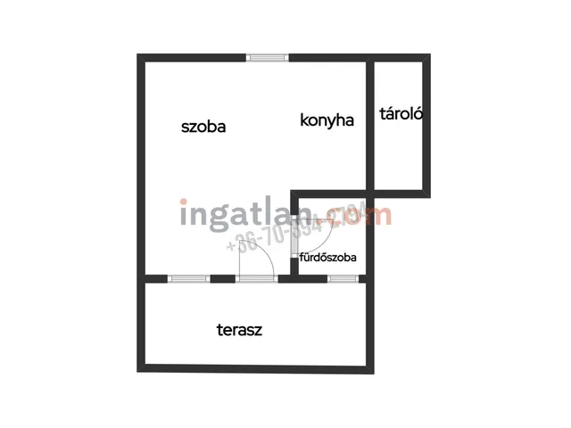 Eladó nyaraló Tatabánya 40 nm