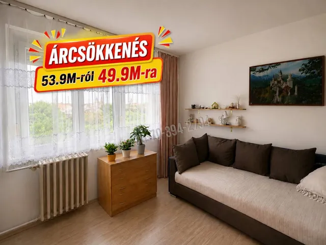Eladó lakás Székesfehérvár, Belváros 55 nm