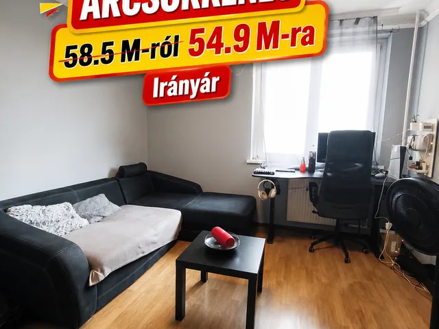 Eladó lakás Budapest III. kerület, Békásmegyer 51 nm
