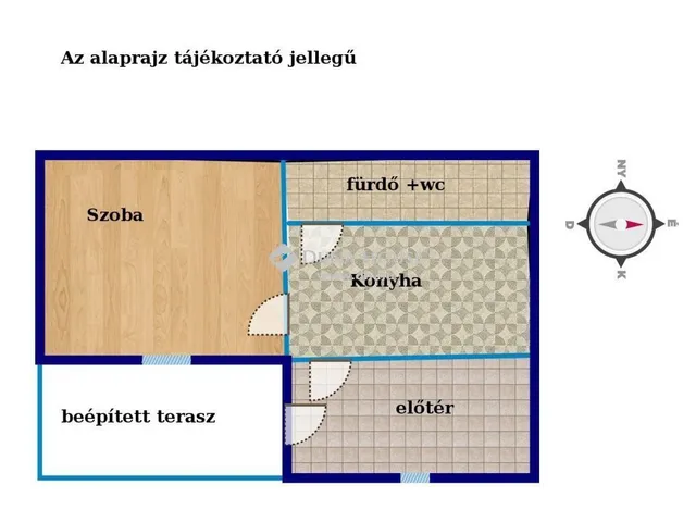 Eladó lakás Budapest IV. kerület 23 nm