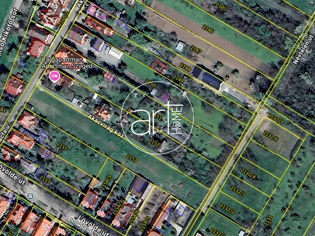 Eladó telek Szeged, Újszeged 640 nm