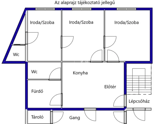 Kiadó kereskedelmi és ipari ingatlan Szeged, Belváros 93 nm