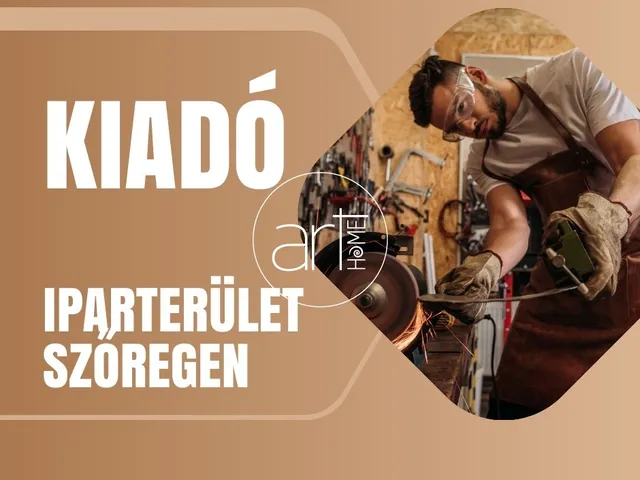 Kiadó kereskedelmi és ipari ingatlan Szeged, Szőreg 6600 nm