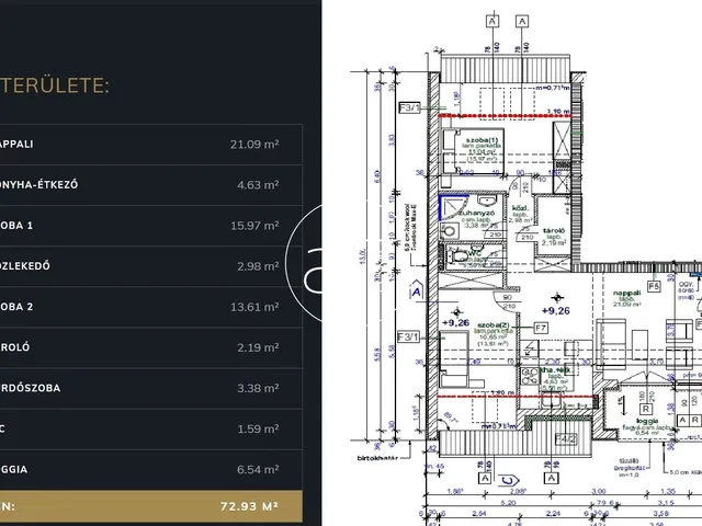 Eladó lakás Szeged, Móraváros 73 nm