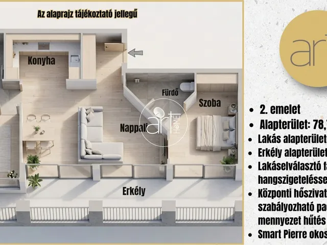 Eladó lakás Szeged 79 nm