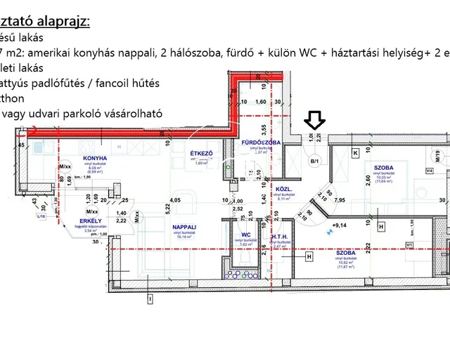 Eladó lakás Szeged, Rókus 65 nm