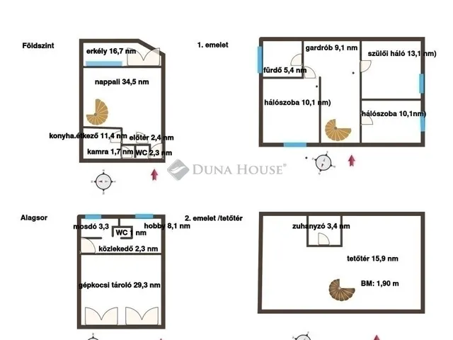 Eladó lakás Budapest II. kerület 184 nm