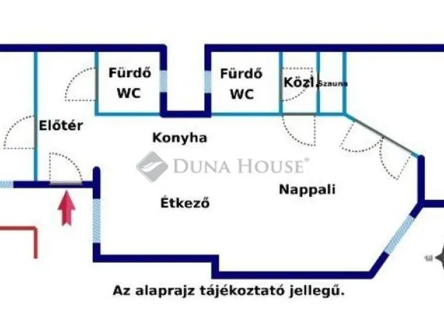 Eladó lakás Budapest V. kerület 89 nm
