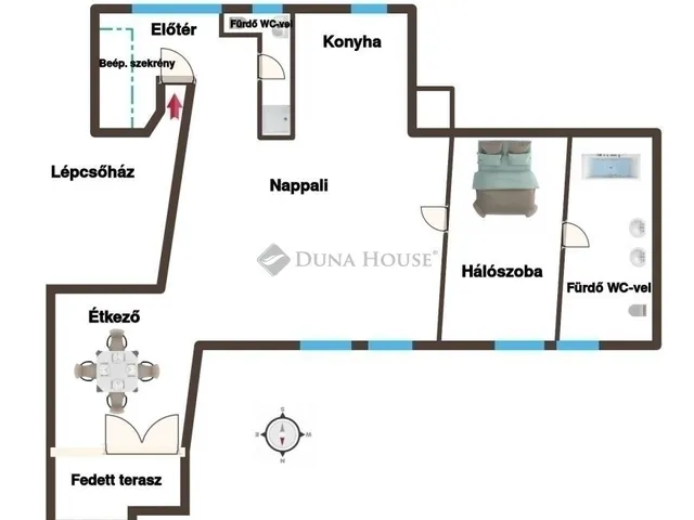 Eladó lakás Budapest II. kerület 49 nm