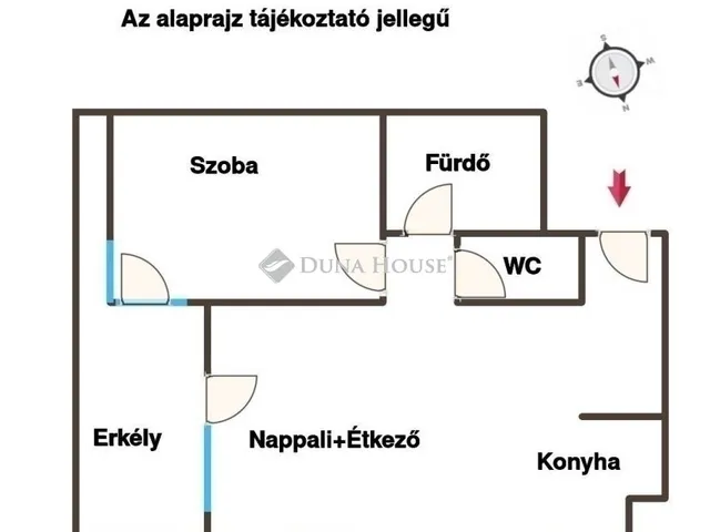 Eladó lakás Budapest XIII. kerület 53 nm