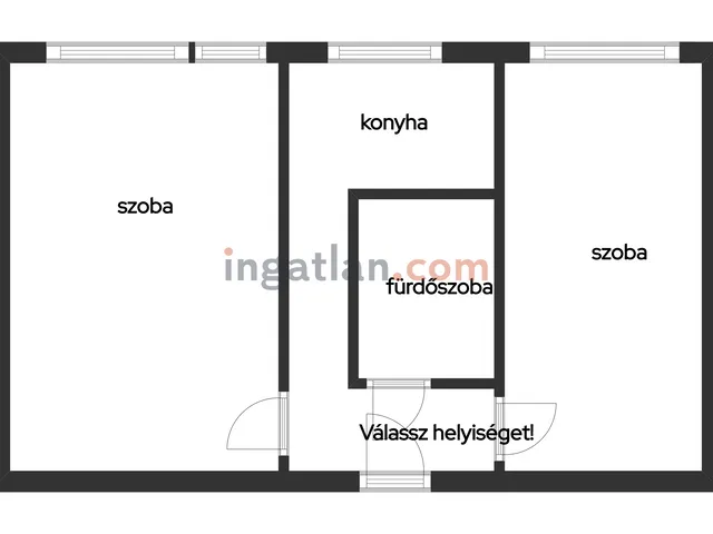 Eladó lakás Debrecen, Egyetemváros 51 nm