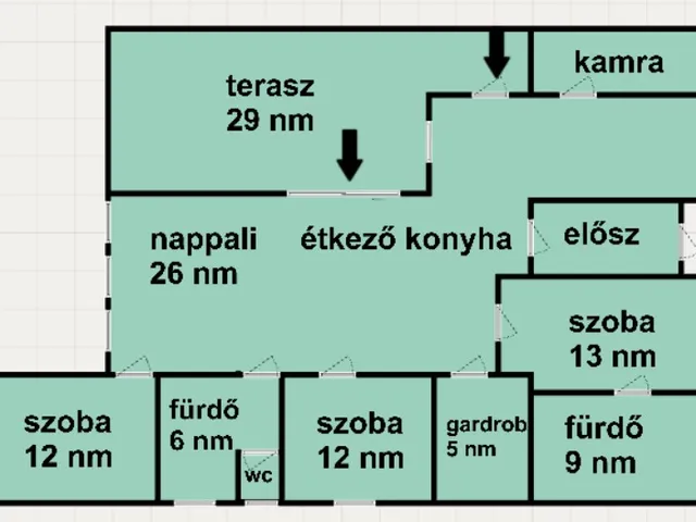 Eladó ház Kecskemét, Kadafalva 156 nm