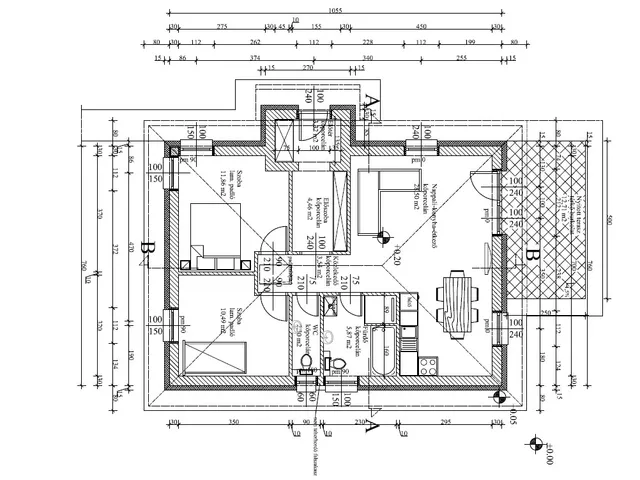 Eladó ház Kecskemét, Matkó 80 nm
