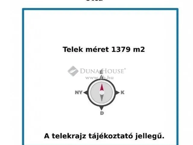 Eladó telek Fót 1379 nm