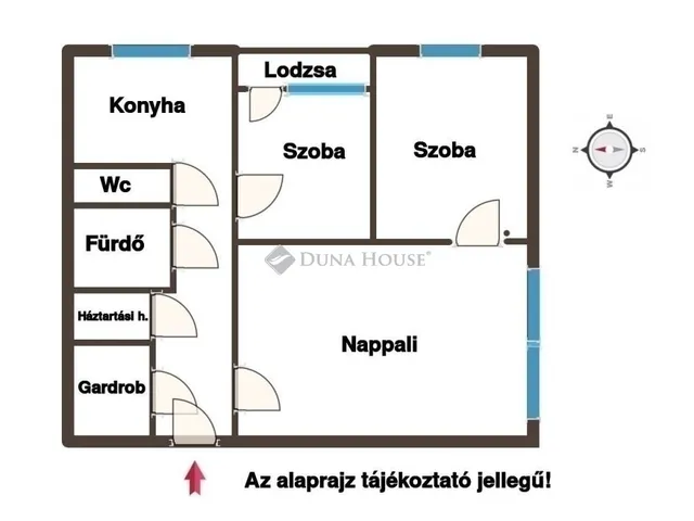 Eladó lakás Budapest IV. kerület, Újpest 64 nm